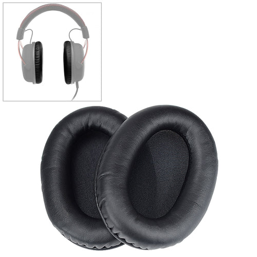 2 PCS สำหรับ Kingston KHX-HSCP / HyperX Cloud II หูฟังเบาะโปรตีนฟองน้ำ Earmuffs เปลี่ยนแผ่นรองหูฟัง, For Kingston KHX-HSCP HyperX Cloud II(Protein)