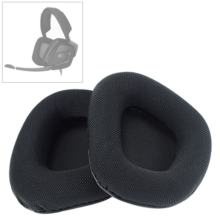 2 คู่สำหรับ Corsair Void RGB Pro หูฟังเบาะผ้าตาข่ายฝาครอบ Earmuffs เปลี่ยนแผ่นรองหูฟัง, For Corsair Void RGB Pro