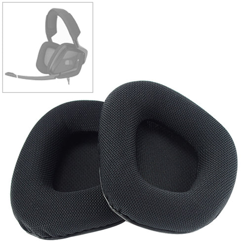 2 คู่สำหรับ Corsair Void RGB Pro หูฟังเบาะผ้าตาข่ายฝาครอบ Earmuffs เปลี่ยนแผ่นรองหูฟัง, For Corsair Void RGB Pro