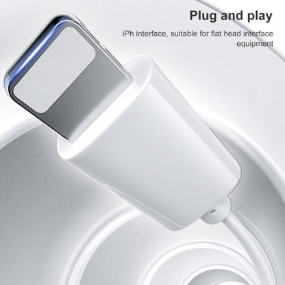 WK Y19 MAX iDeal Series 8 Pin หูฟังชนิดใส่ในหูไฮไฟสเตอริโอแบบมีสาย, ความยาว: 1.2 ม., Y19 MAX