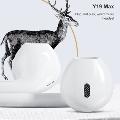 WK Y19 MAX iDeal Series 8 Pin หูฟังชนิดใส่ในหูไฮไฟสเตอริโอแบบมีสาย, ความยาว: 1.2 ม., Y19 MAX