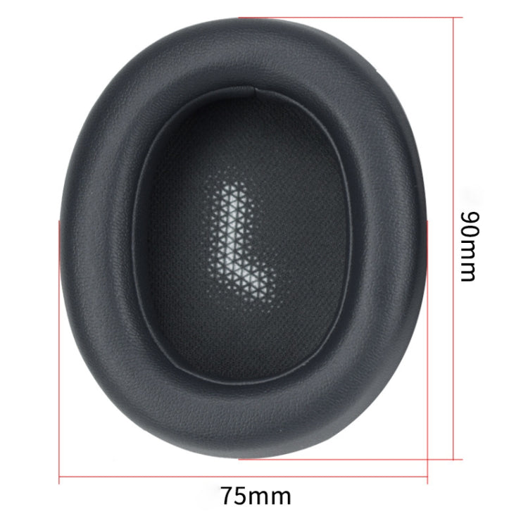 สำหรับ JBL Everest Elite 750NC หูฟังหนังเทียม + โฟมนุ่มหูฟังป้องกัน Earmuffs,หนึ่งคู่, For Everest Elite 750NC Bronze, For Everest Elite 750NC Blue