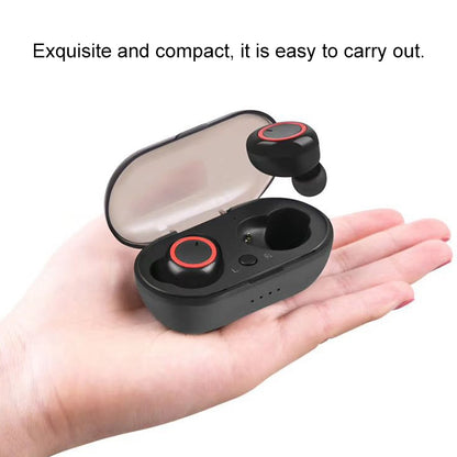 BTH-K08 TWS V5.0 ชุดหูฟังสเตอริโอไร้สาย Bluetooth พร้อมเคสชาร์จ