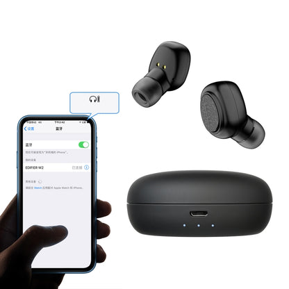 YH-03 TWS V5.0 ชุดหูฟังบลูทูธสเตอริโอไร้สายพร้อมเคสชาร์จ รองรับระบบสั่งงานด้วยเสียง