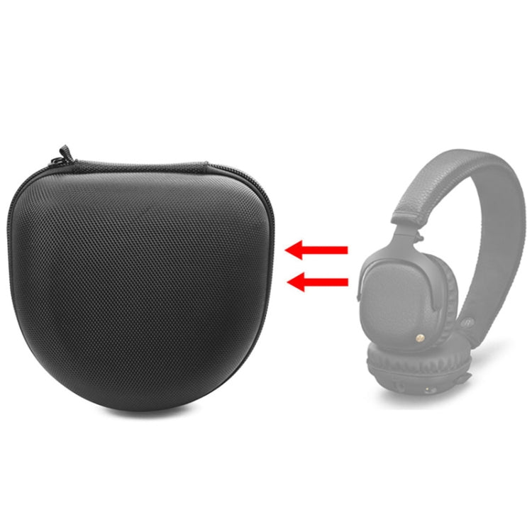 ถุงป้องกันการจัดเก็บหูฟัง Bluetooth แบบพกพาสำหรับ Marshall MID ANC ขนาด: 16.7 x 15.6 x 7.9 ซม., For MID ANC Size: 16.7 x 15.6 x 7.9cm