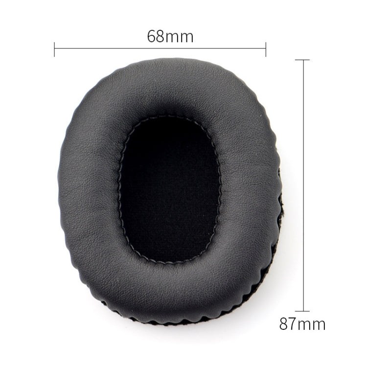 หนังเทียม 1 คู่ + หน่วยความจำโฟมนุ่มหูฟังแจ็คเก็ต Earmuffs สำหรับ Marshall Monitor, for Marshall monitor