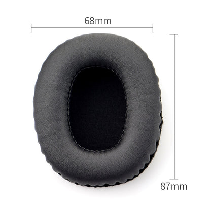 หนังเทียม 1 คู่ + หน่วยความจำโฟมนุ่มหูฟังแจ็คเก็ต Earmuffs สำหรับ Marshall Monitor, for Marshall monitor