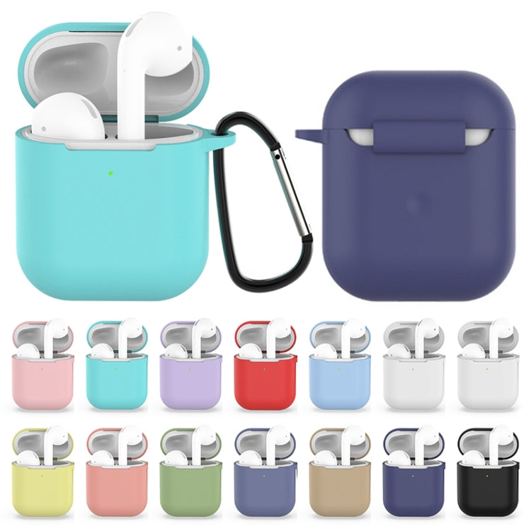 หูฟังไร้สายเคสซิลิโคนกันกระแทกสำหรับ Apple AirPods 1/2