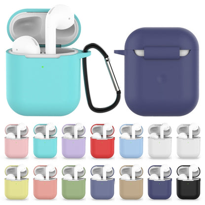 หูฟังไร้สายเคสซิลิโคนกันกระแทกสำหรับ Apple AirPods 1/2