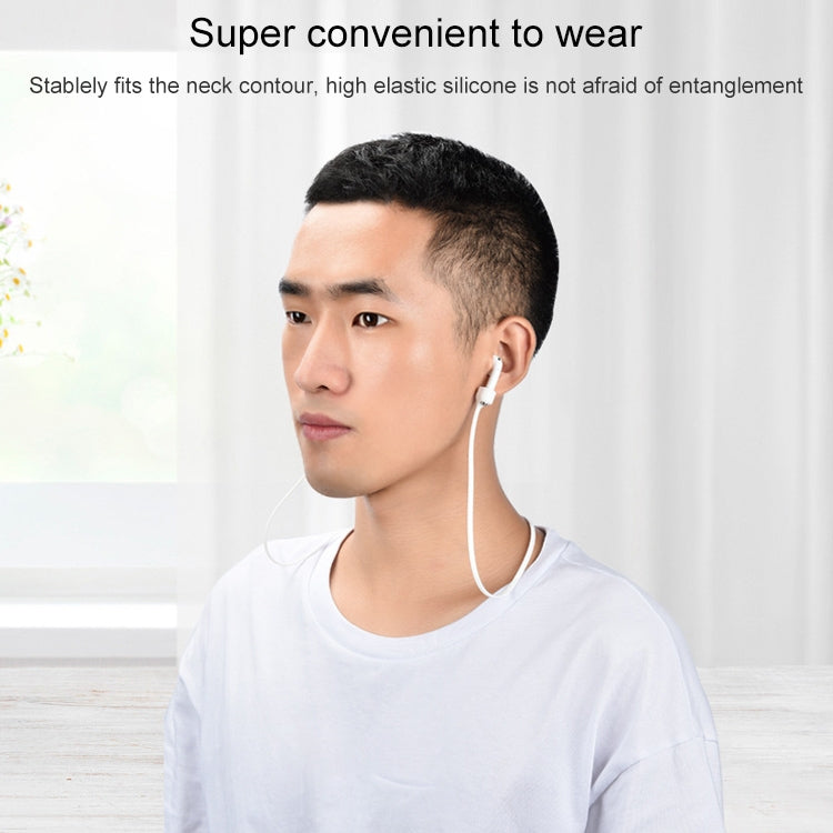 ชุดหูฟังบลูทูธไร้สายเชือกซิลิโคนแม่เหล็กป้องกันการสูญหายสำหรับ Apple AirPods 1/2, For AirPods 1 / 2