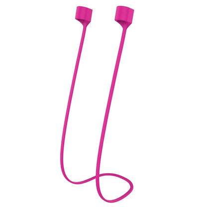 ชุดหูฟังบลูทูธไร้สายเชือกซิลิโคนแม่เหล็กป้องกันการสูญหายสำหรับ Apple AirPods 1/2, For AirPods 1 / 2