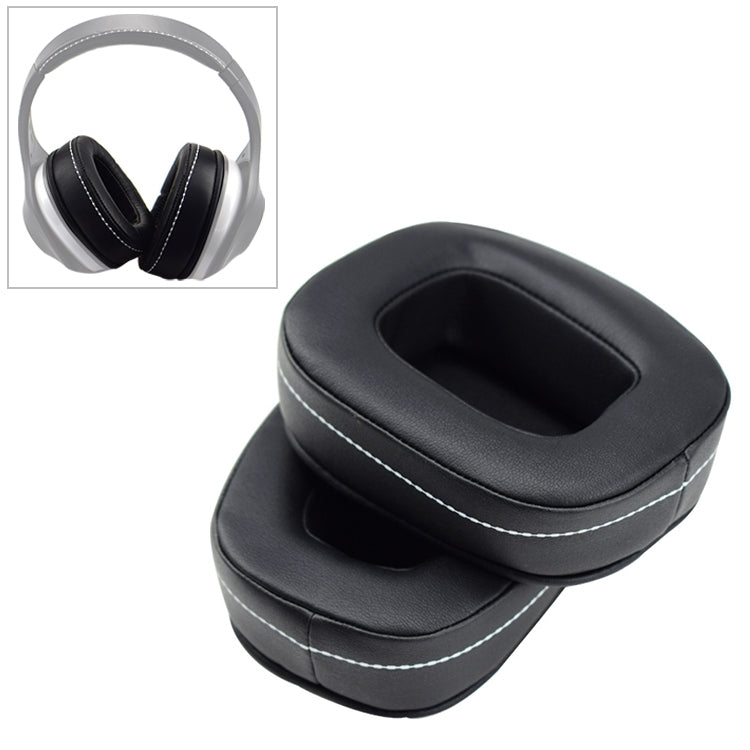 2 ชิ้นสำหรับ DENON AH-D600 / AH-D7100 ฟองน้ำนุ่มหูฟังฝาครอบป้องกันปิดหูกันหนาว, For DENON AH-D600(Black White), For DENON AH-D600(Black Brown)