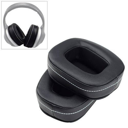 2 ชิ้นสำหรับ DENON AH-D600 / AH-D7100 ฟองน้ำนุ่มหูฟังฝาครอบป้องกันปิดหูกันหนาว, For DENON AH-D600(Black White), For DENON AH-D600(Black Brown)