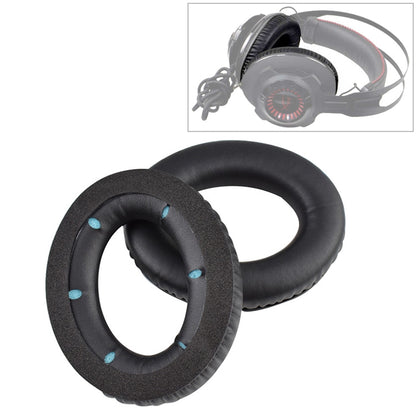 2 ชิ้นสำหรับ Kingston Hyper X Cloud Revolver S ฟองน้ำนุ่มหูฟังป้องกัน Earmuffs