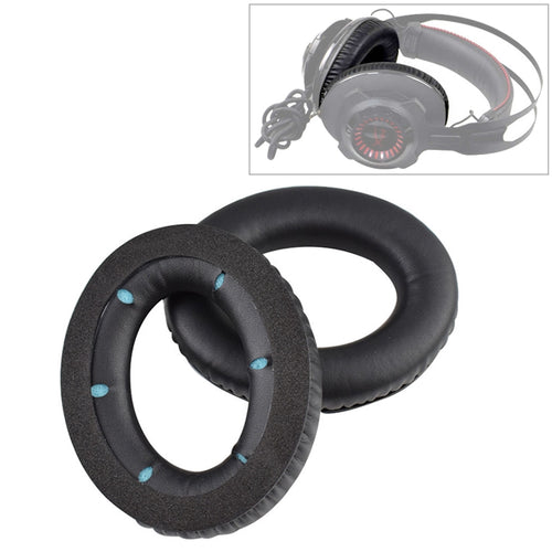 2 ชิ้นสำหรับ Kingston Hyper X Cloud Revolver S ฟองน้ำนุ่มหูฟังป้องกัน Earmuffs