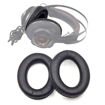 2 ชิ้นสำหรับ Kingston Hyper X Cloud Revolver S ฟองน้ำนุ่มหูฟังป้องกัน Earmuffs
