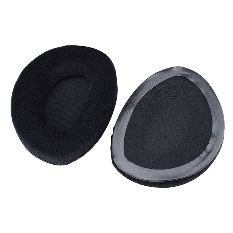 2 PCS สำหรับ Sennheiser RS160 / 170 / HDR170 / 180 / 160 Flannelette หูฟังเบาะรองนั่ง Earmuffs เปลี่ยนแผ่นรองหูฟังไม่มีหัวเข็มขัด, Flannelette
