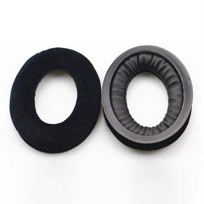 2 ชิ้นสำหรับ Sennheiser HD515 / HD555 / HD595 / HD598 / HD558 / PC360 สักหลาดหูฟังปลอกหมอนอิงที่ปิดหูกันหนาวเปลี่ยนแผ่นรองหูฟังด้วยผ้าฝ้ายปรับโทน, Velvet Black, Velvet Brown