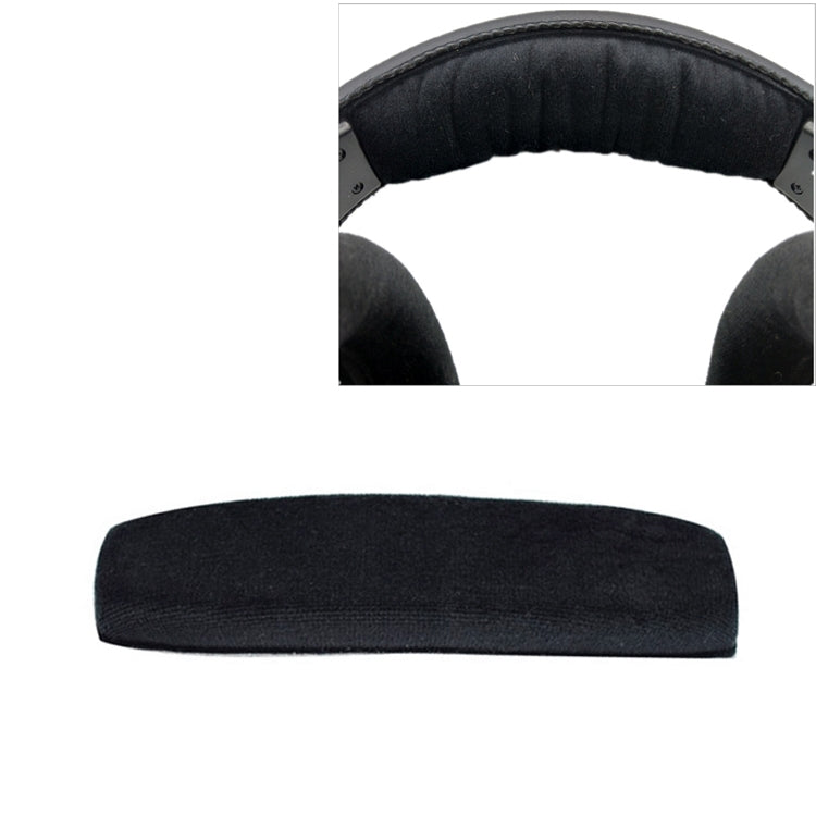 2 ชิ้นสำหรับ Sennheiser HD515/HD555/HD595/HD598/HD558/PC360 Flannel เปลี่ยนแถบคาดศีรษะหัว Beam ฝาครอบหมวก