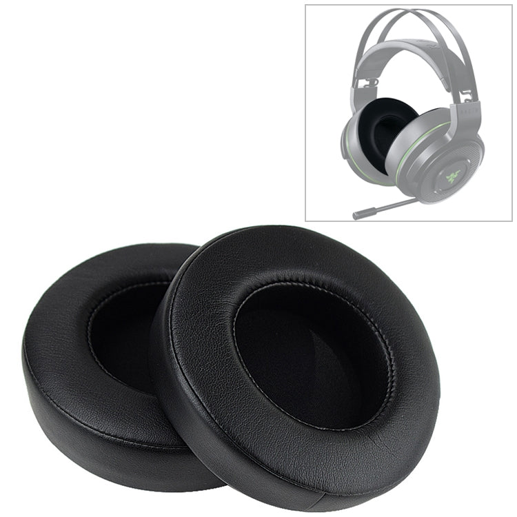2 ชิ้นสำหรับ Razer Thresher Ultimate หูฟังเบาะฟองน้ำ Earmuffs เปลี่ยนแผ่นรองหูฟัง, For Razer Thresher Ultimate (Sponge)
