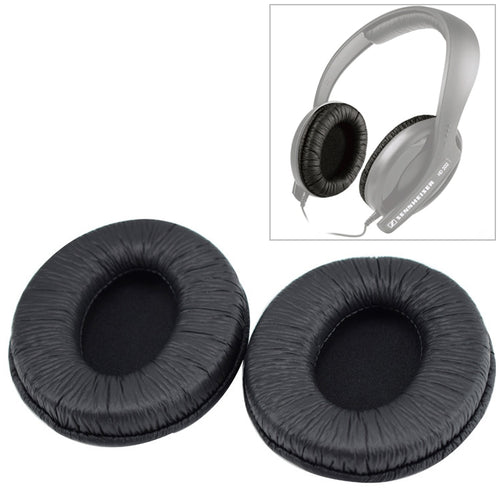 2 ชิ้นสำหรับ Sennheiser HD202/HD212/HD437/HD447/HD457/HD497 หูฟังเบาะฟองน้ำฝาครอบ Earmuffs เปลี่ยนแผ่นรองหูฟัง, For Sennheiser HD202 / HD212