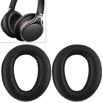 2 ชิ้นฟองน้ำหูฟังป้องกันกรณีที่มีหัวเข็มขัดสำหรับ Sony MDR-10RBT / MDR-10RNC / MDR-10R
