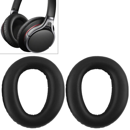 2 ชิ้นฟองน้ำหูฟังป้องกันกรณีที่มีหัวเข็มขัดสำหรับ Sony MDR-10RBT / MDR-10RNC / MDR-10R