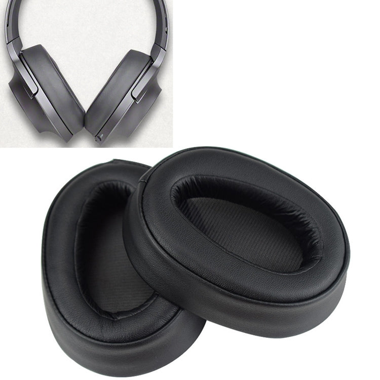 เคสป้องกันหูฟังฟองน้ำ 2 ชิ้นสำหรับ Sony MDR-100ABN / WH-H900N