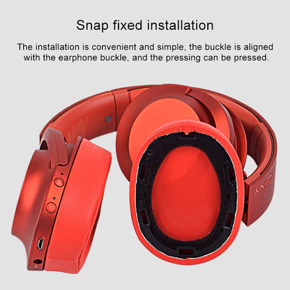 เคสป้องกันหูฟังฟองน้ำ 2 ชิ้นสำหรับ Sony MDR-100ABN / WH-H900N