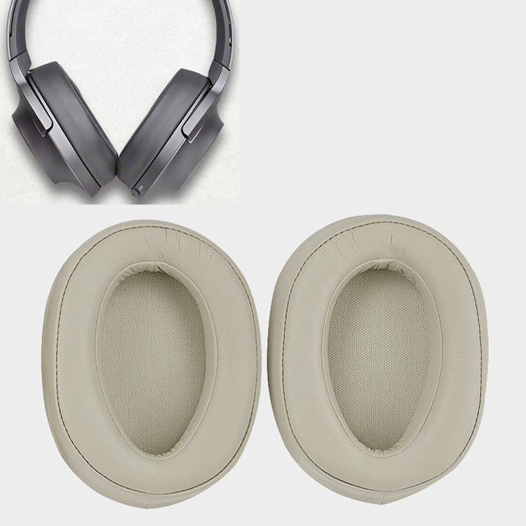 เคสป้องกันหูฟังฟองน้ำ 2 ชิ้นสำหรับ Sony MDR-100ABN / WH-H900N