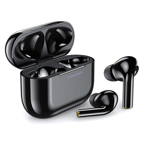 awei T29 Bluetooth V5.0 TWS True Wireless Sports ชุดหูฟังพร้อมเคสชาร์จ