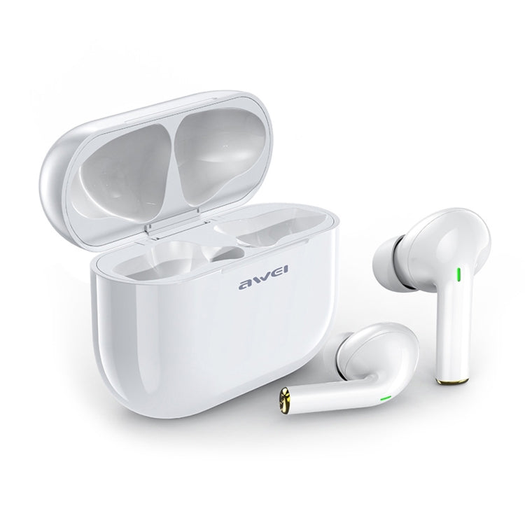 awei T29 Bluetooth V5.0 TWS True Wireless Sports ชุดหูฟังพร้อมเคสชาร์จ