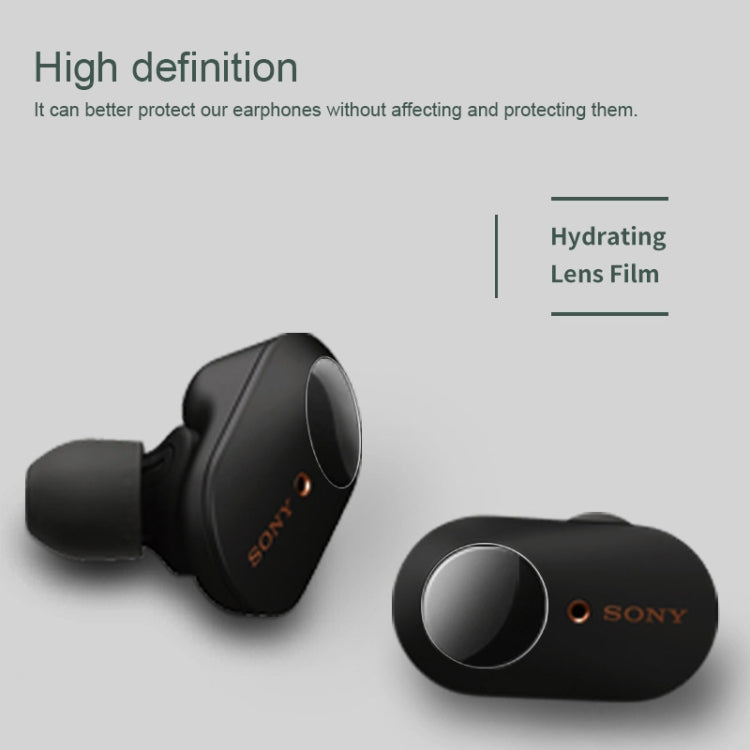 สำหรับ Sony WF-1000XM3 หูฟังบลูทูธสติกเกอร์ป้องกันโปร่งใส
