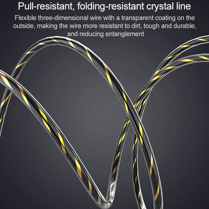 D12 1.2 ม. แบบมีสายในหู 3.5 มม. อินเตอร์เฟซสเตอริโอควบคุมด้วยสายหูฟังไฮไฟ Dual-motion Loop วิ่งเกมเพลงชุดหูฟังพร้อมบรรจุภัณฑ์, D12 With Packaging (Black), D12 With Packaging (White)