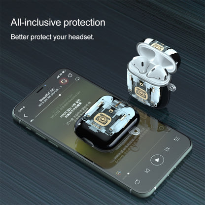 สำหรับ AirPods 1/2 โครงสร้างทางกลเคสหูฟัง TPU, For AirPods 1 / 2