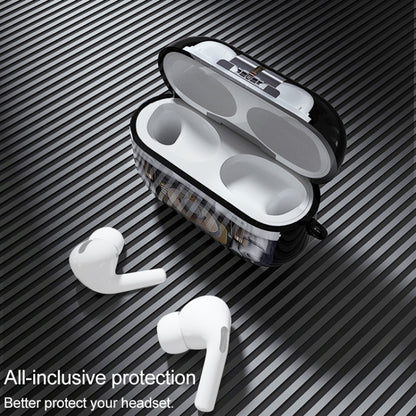 สำหรับ AirPods Pro โครงสร้างทางกล TPU หูฟังเคสป้องกัน, For AirPods Pro