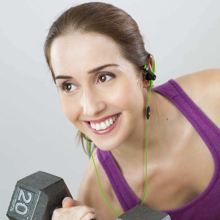 Mucro MB-232 หูฟังสเตอริโอแบบมีสายสำหรับใส่ในหูสำหรับวิ่งออกกำลังกาย, 3.5mm