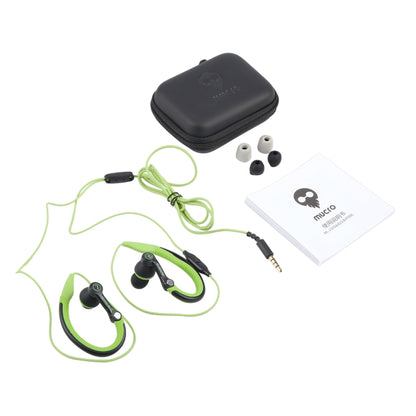 Mucro MB-232 หูฟังสเตอริโอแบบมีสายสำหรับใส่ในหูสำหรับวิ่งออกกำลังกาย, 3.5mm