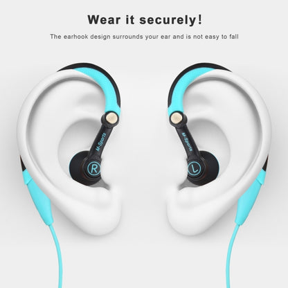 Mucro Type-C Plug In-Ear Sport Earhook หูฟังสเตอริโอแบบมีสายสำหรับวิ่งออกกำลังกาย, Type-C