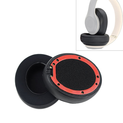 2 ชิ้นสำหรับ Beats Studio 2.0 / 3.0 หูฟังฝาครอบป้องกันน้ำแข็งเจลปิดหูกันหนาว (สีเทาสีขาว), Black, Titanium Color