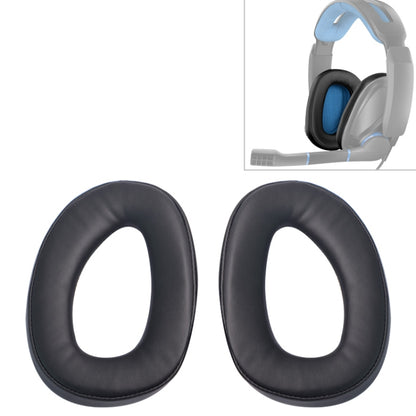 2 PCS สำหรับ Sennheiser GSP 300 / GSP301 / GSP 302 / GSP 303 / GSP 350 หูฟังเบาะรองนั่ง Earmuffs เปลี่ยนแผ่นรองหูฟังไม่มีตาข่าย