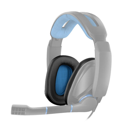 2 PCS สำหรับ Sennheiser GSP 300 / GSP301 / GSP 302 / GSP 303 / GSP 350 หูฟังเบาะรองนั่ง Earmuffs เปลี่ยนแผ่นรองหูฟังไม่มีตาข่าย