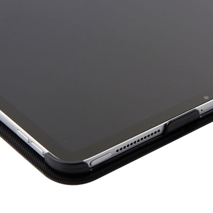 1130B บลูทูธที่ถอดออกได้ 3.0 คีย์บอร์ด ABS Brushed Texture + เคสแท็บเล็ตหนังเนื้อ Lambskin สำหรับ iPad Pro 11 นิ้ว (2018) พร้อมฟังก์ชั่นปรับสามเกียร์ / แม่เหล็ก / นอนหลับ, 1130B