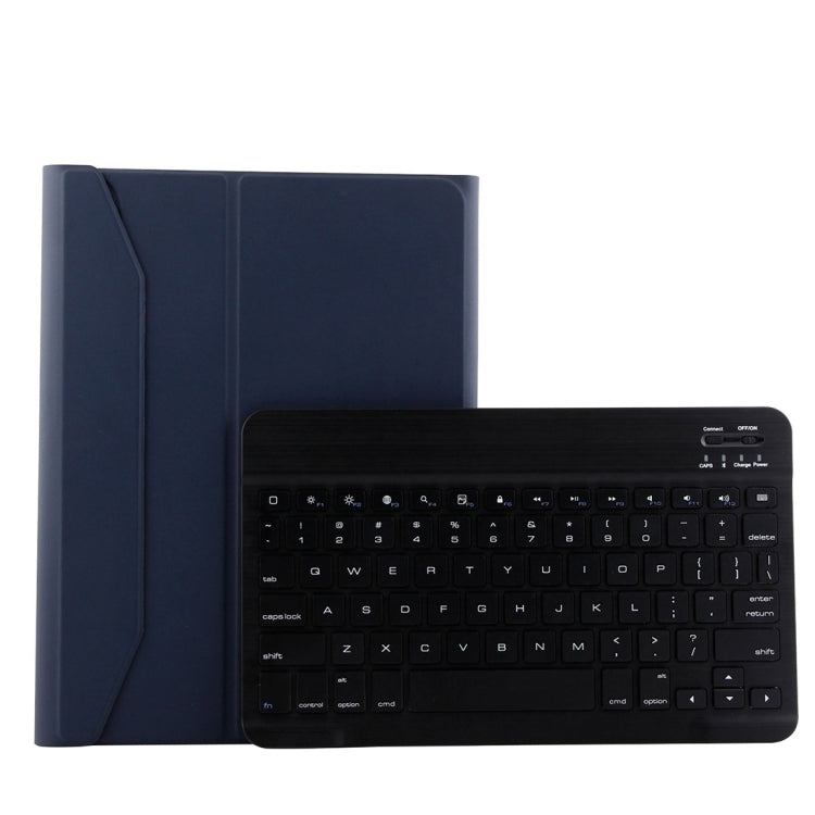 1130B บลูทูธที่ถอดออกได้ 3.0 คีย์บอร์ด ABS Brushed Texture + เคสแท็บเล็ตหนังเนื้อ Lambskin สำหรับ iPad Pro 11 นิ้ว (2018) พร้อมฟังก์ชั่นปรับสามเกียร์ / แม่เหล็ก / นอนหลับ, 1130B