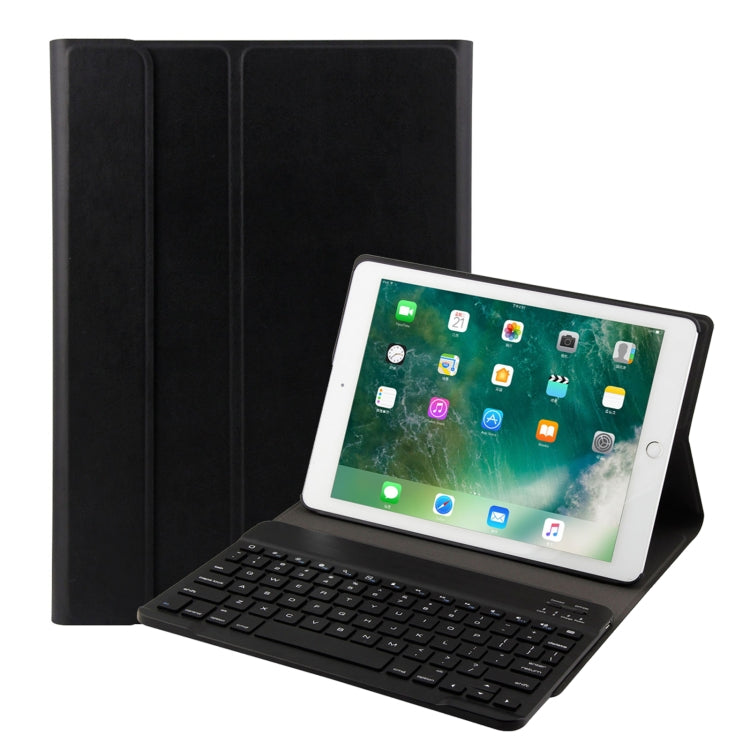 FT-1030 บลูทูธ 3.0 คีย์บอร์ด ABS Brushed Texture + เคสแท็บเล็ตหนังเนื้อผิวสำหรับ iPad Air / Air 2 / iPad Pro 9.7 นิ้วพร้อมการปรับมุมสามเกียร์ / แม่เหล็ก / ฟังก์ชั่นการนอนหลับ, FT-1030D