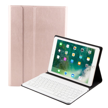 FT-1030 บลูทูธ 3.0 คีย์บอร์ด ABS Brushed Texture + เคสแท็บเล็ตหนังเนื้อผิวสำหรับ iPad Air / Air 2 / iPad Pro 9.7 นิ้วพร้อมการปรับมุมสามเกียร์ / แม่เหล็ก / ฟังก์ชั่นการนอนหลับ, FT-1030D