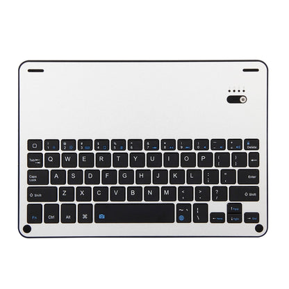 FT-1038B ที่ถอดออกได้บลูทูธ 3.0 แป้นพิมพ์อลูมิเนียมอัลลอยด์ + หนังแกะเนื้อหนังกรณีแท็บเล็ตสำหรับ iPad Air / Air 2 / iPad Pro 9.7 นิ้วพร้อมน้ำขับไล่ / การปรับมุมสามเกียร์ / แม่เหล็ก / ฟังก์ชั่นการนอนหลับ, FT-1038B