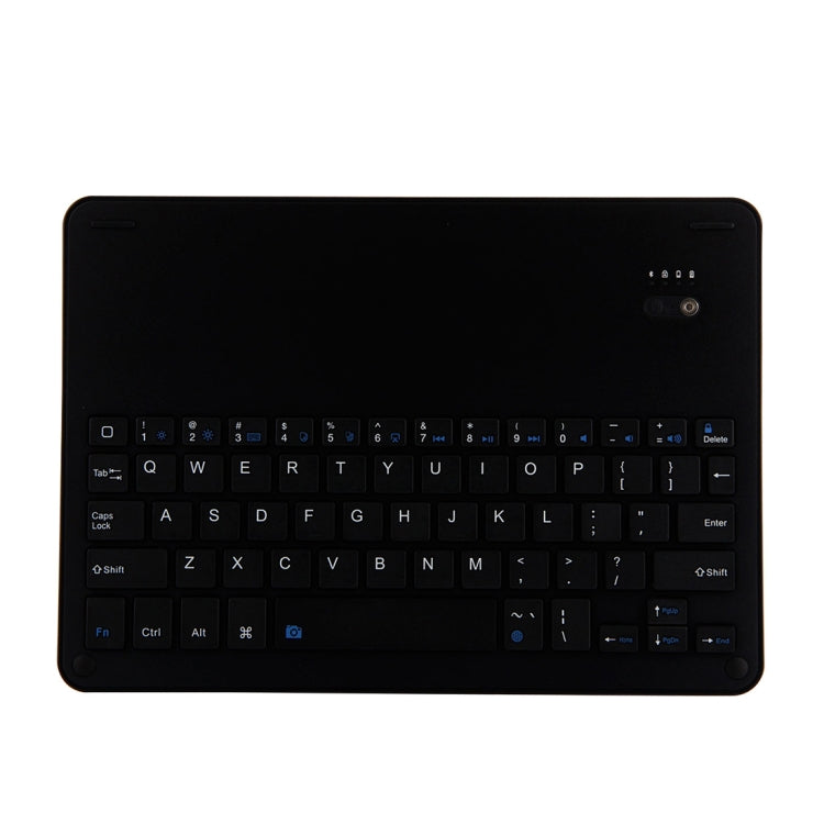 FT-1038E ที่ถอดออกได้ Bluetooth 3.0 แป้นพิมพ์อลูมิเนียมอัลลอยด์ + หนังแกะเนื้อหนังกรณีแท็บเล็ตสำหรับ iPad Air / Air 2 / iPad Pro 9.7 นิ้วพร้อมช่องเสียบปากกา / กันน้ำ / การปรับมุมสามเกียร์ / แม่เหล็ก / ฟังก์ชั่นการนอนหลับ, FT-1038E