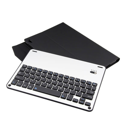 FT-1039B ที่ถอดออกได้บลูทูธ 3.0 แป้นพิมพ์อลูมิเนียมอัลลอยด์ + หนังแกะเนื้อหนังกรณีแท็บเล็ตสำหรับ iPad Pro 10.5 นิ้ว / iPad Air (2019) พร้อมน้ำขับไล่ / การปรับมุมสามเกียร์ / แม่เหล็ก / ฟังก์ชั่นการนอนหลับ, FT-1039B