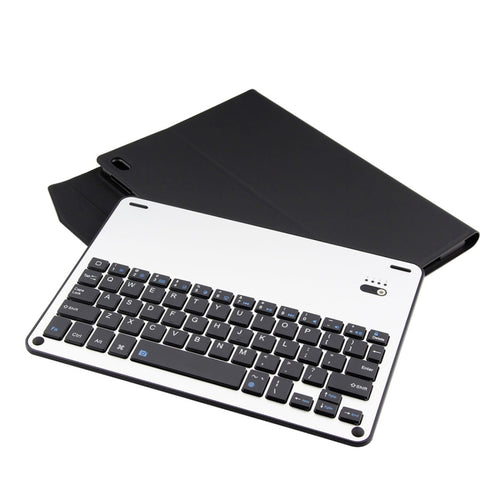 FT-1039B ที่ถอดออกได้บลูทูธ 3.0 แป้นพิมพ์อลูมิเนียมอัลลอยด์ + หนังแกะเนื้อหนังกรณีแท็บเล็ตสำหรับ iPad Pro 10.5 นิ้ว / iPad Air (2019) พร้อมน้ำขับไล่ / การปรับมุมสามเกียร์ / แม่เหล็ก / ฟังก์ชั่นการนอนหลับ, FT-1039B
